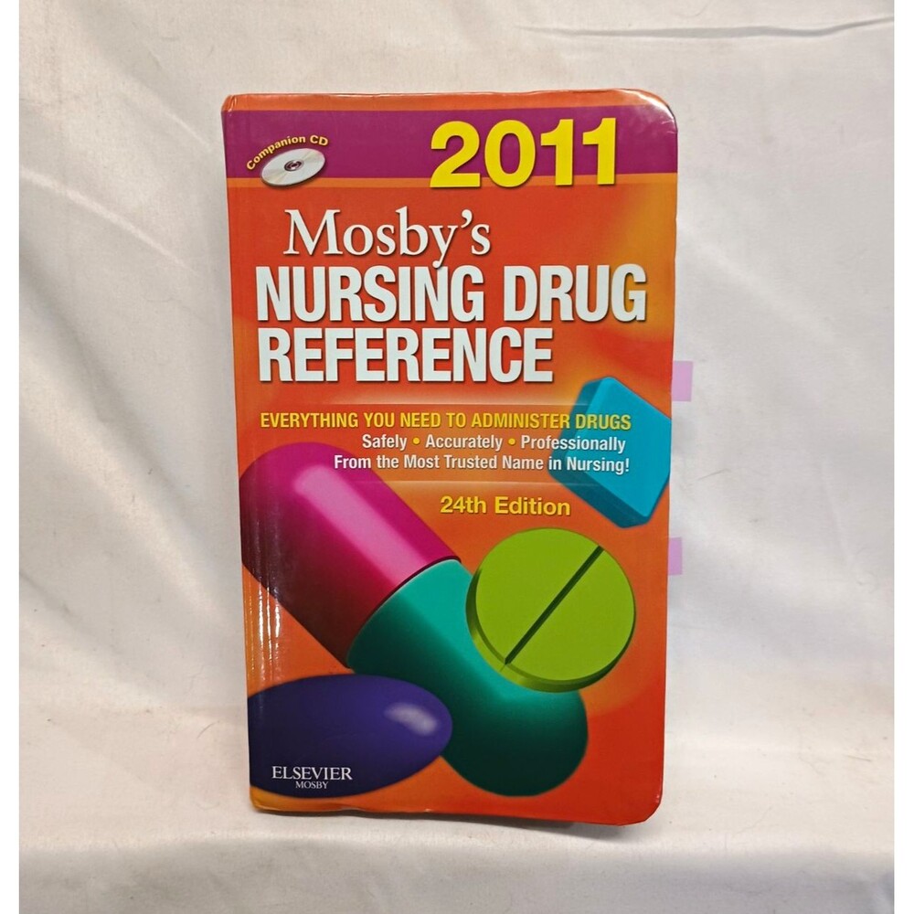 Mosby's Nursing Drug Reference 2011 24th Ed Linda Skidmore-Roth PB + CD